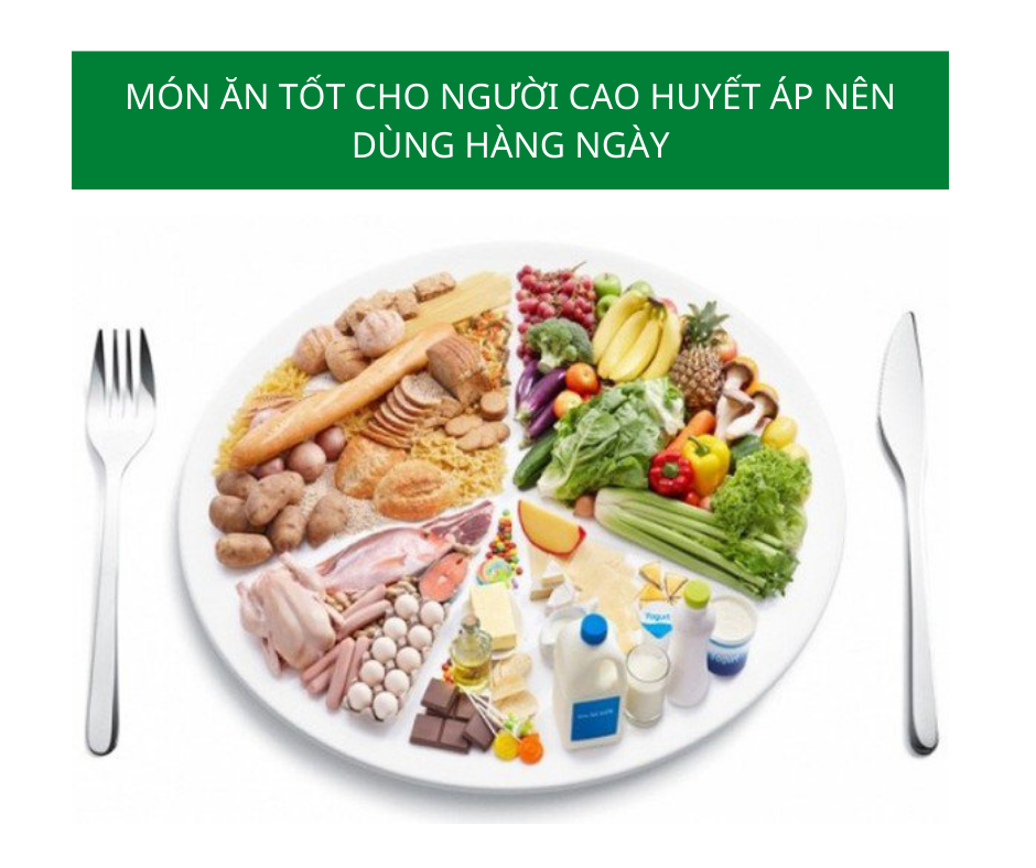 Món ăn tốt cho người cao huyết áp nên dùng hàng ngày